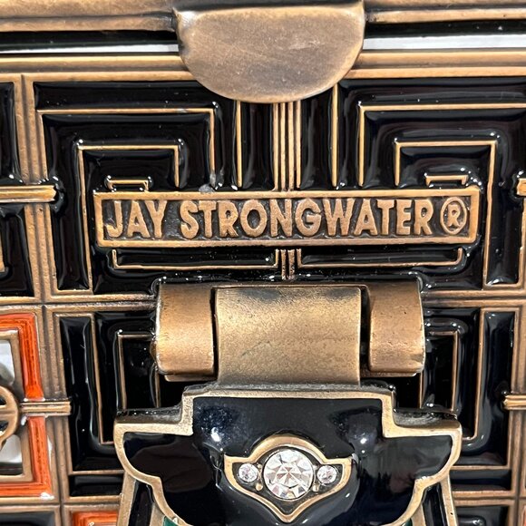 Jay Strongwater Art Deco 5x7 Picture Frame - Picture 5 of 5